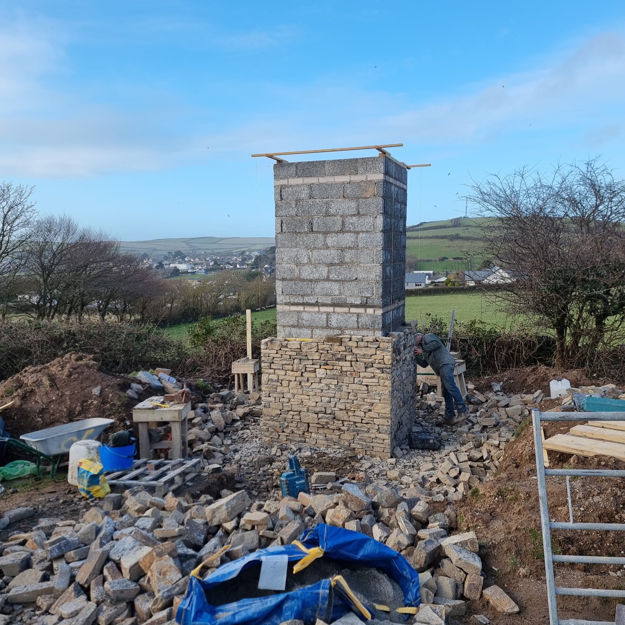 Build process of the owlery.