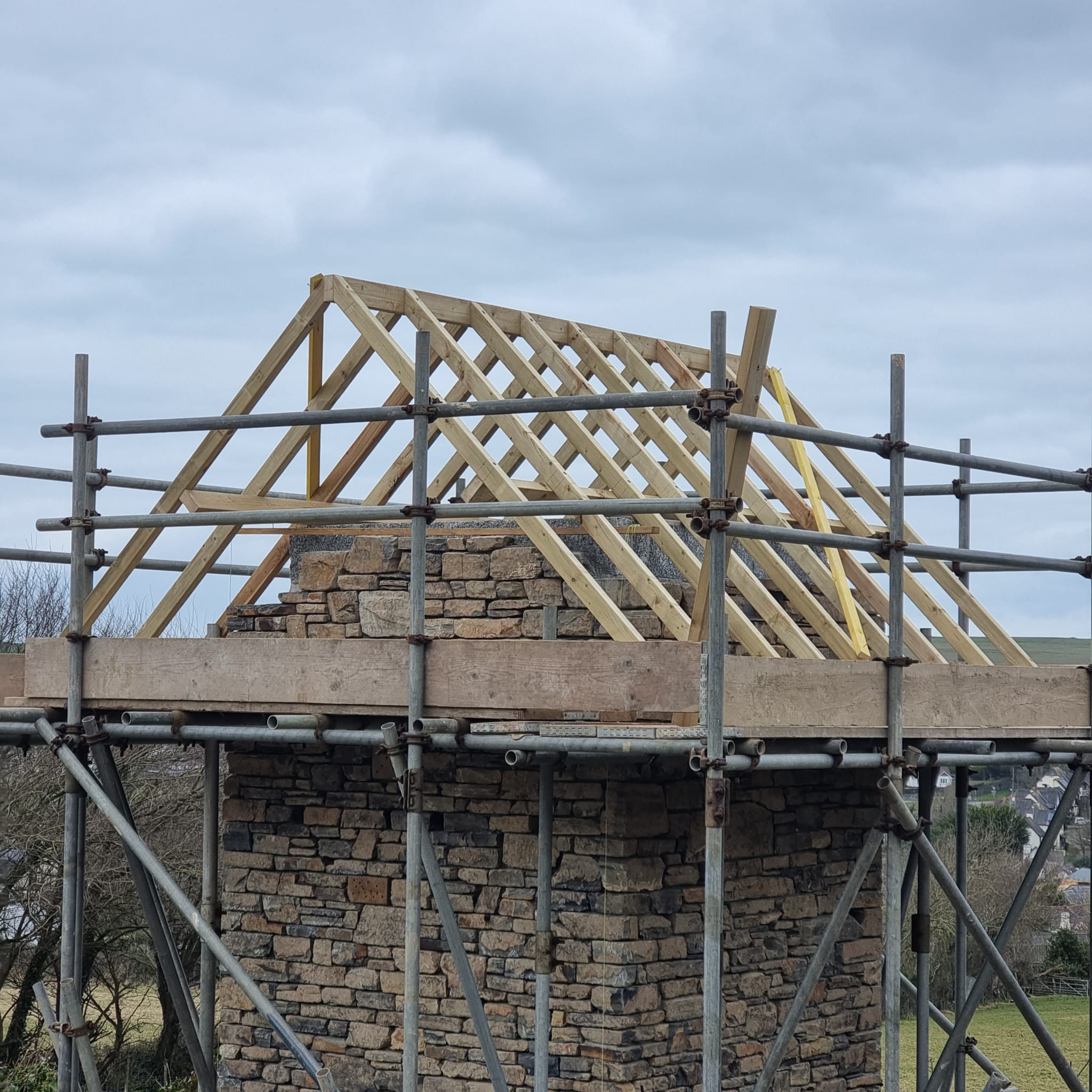 Build process of the owlery.