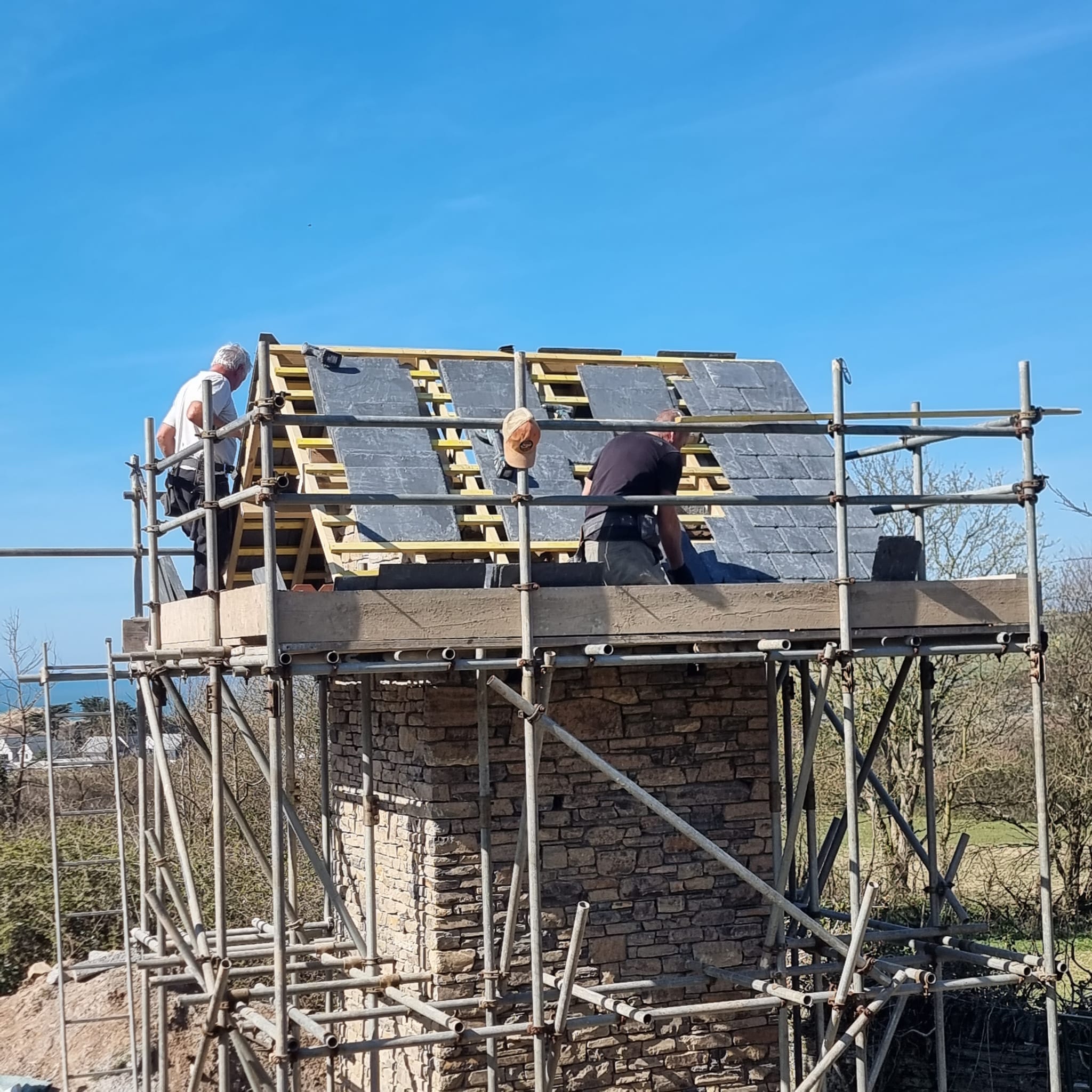 Build process of the owlery.